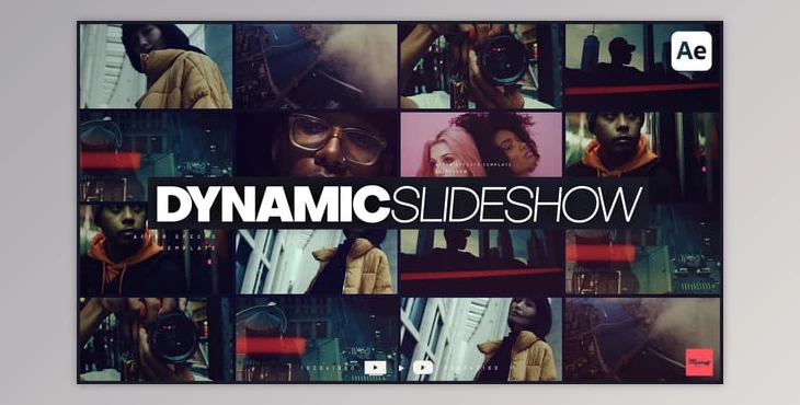 Download Dynamic Slideshow (Videohive 59109833) - AE Project