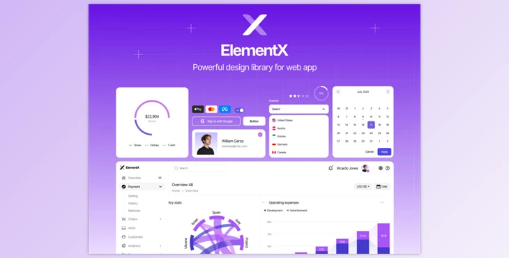 UI8 - Download ElementX - Design System & UI Kit