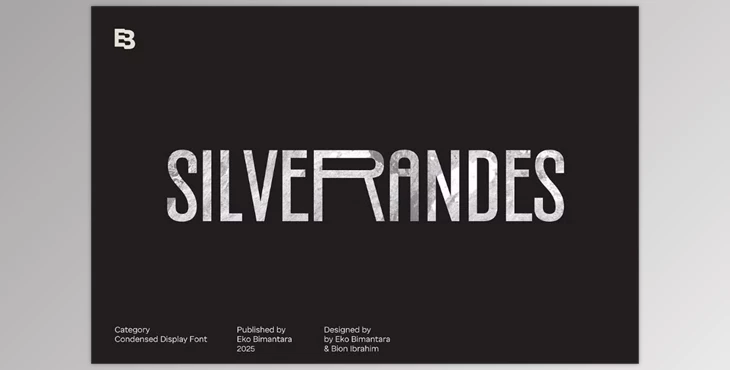 Download Silverandes Condensed Display Font (Creative Market 291625680)