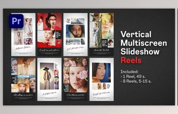 Download Vertical <span class='badge badge-warning'>Multiscreen</span> Slideshow Reels | Premiere Pro (Videohive 59038756)