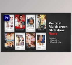 Download Vertical Multiscreen Slideshow Reels | Premiere Pro (Videohive 59038756)