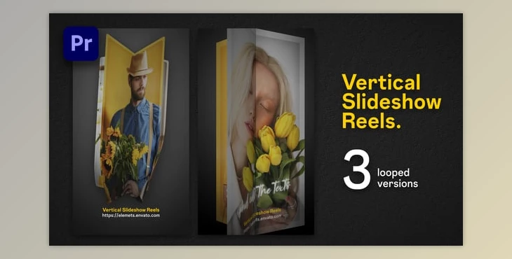 Download Vertical Slideshow Reels | Premiere Pro (Videohive 59016692)