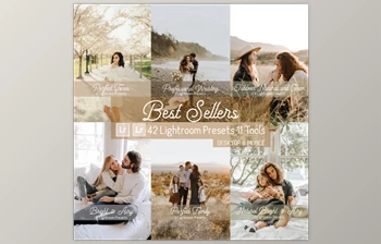 Etsy - Download Best Sellers - 42 Mobile & Desktop Lightroom Presets <span class='badge badge-warning'>Bundle</span>