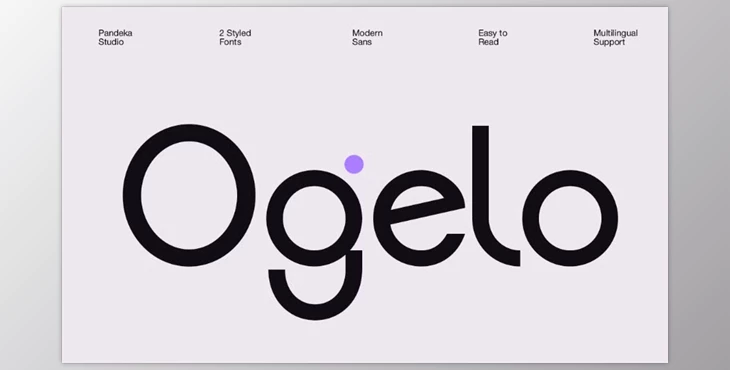 Download Ogelo - Rounded Modern Sans (Creative Market 291566395)