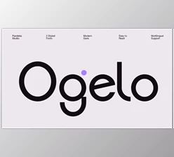 Download Ogelo - Rounded Modern Sans (Creative Market 291566395)