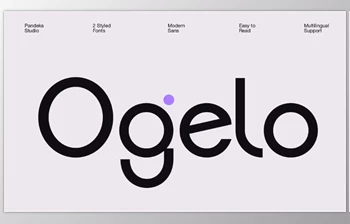 Download Ogelo - <span class='badge badge-warning'>Rounded</span> Modern Sans (Creative Market 291566395)