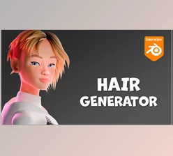 Gumroad - Download Behemox Hair Generator v2.0 for Blender