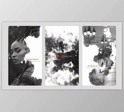 Download Black and White Vertical Ink Slideshow (Videohive 58781306) - AE Project