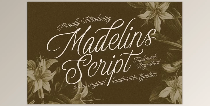 Download Madelins Script (Creative Market 291679496)