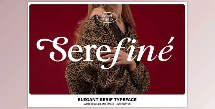 Download Serefine Elegant & Romantic Serif (Creative Market 291687137)