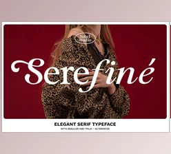 Download Serefine Elegant & Romantic Serif (Creative Market 291687137)