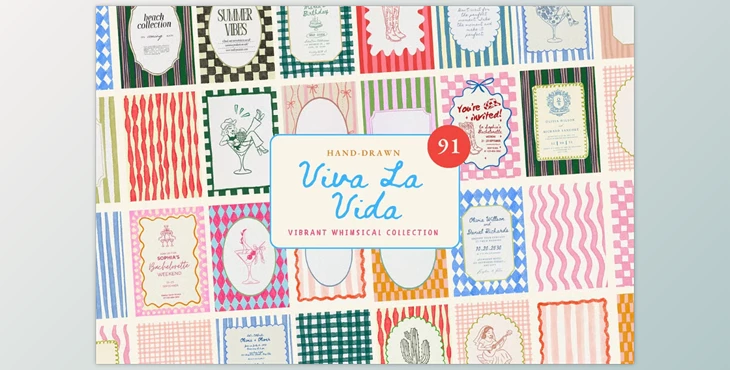 Download Whimsical Frame Art Collection (Creative Market 291570476)