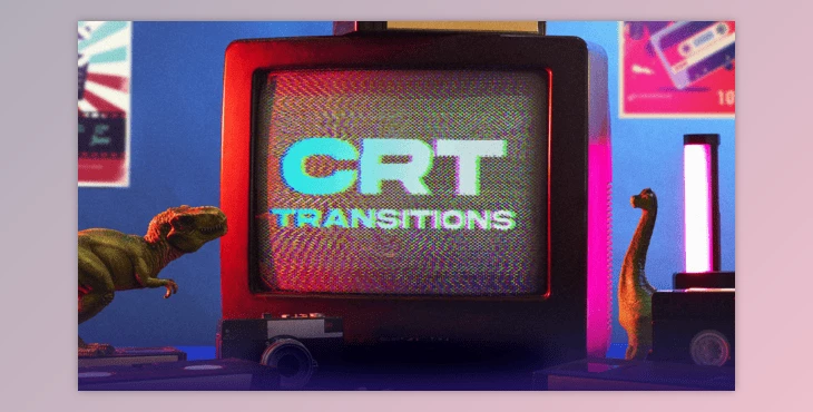 Download CRT Transitions | DR (Videohive 59108410)