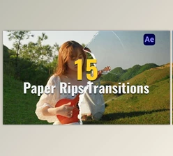 Download 15 Paper Rips & Folds Transitions (Videohive 59155562) - AE Project