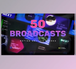 Download 50 Broadcast Scenes | After Effects (Videohive 59172734)