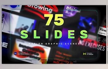 Download 75 Slide Scenes | <span class='badge badge-warning'>After</span> <span class='badge badge-warning'>Effects</span> (Videohive 59123481)