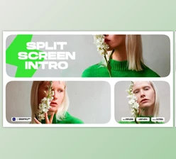 Download Split Screen Intro - Multiscreen Slideshow I MOGRT (Videohive 59143775) - PR Project