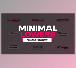 Download Minimal Lower Thirds | Premiere Pro (Videohive 59134061)