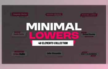 Download <span class='badge badge-warning'>Minimal</span> Lower Thirds | Premiere Pro (<span class='badge badge-warning'>Videohive</span> 59134061)