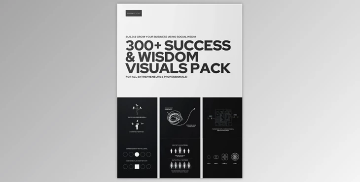 Gumroad - Download 300+ Success & Wisdom Visuals - Ready-to-Post Social Media Content