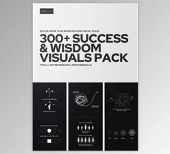 Gumroad - Download 300+ Success & Wisdom Visuals - Ready-to-Post Social Media Content