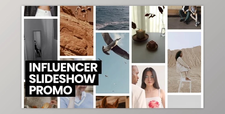 Download Influencer Slideshow Promo | MOGRT (Videohive 59172073) - PR Project