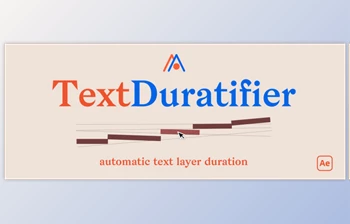 <span class='badge badge-warning'>Aescripts</span> - Download TextDuratifier v1.1.0