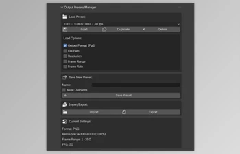 Gumroad - Download Render Output Presets Manager v3.0 for <span class='badge badge-warning'>Blender</span>