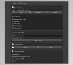 Gumroad - Download Render Output Presets Manager v3.0 for Blender