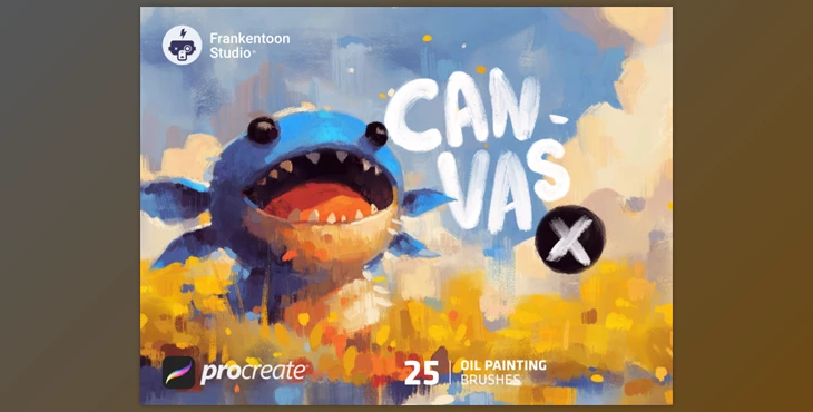 Gumroad - Download Canvas X - Procreate Brush Pack