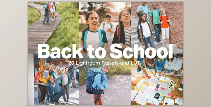 sparklestock - Download 20 Back to School Lightroom Presets