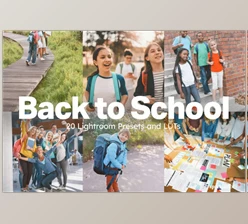 sparklestock - Download 20 Back to School Lightroom Presets