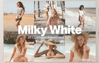 sparklestock - Download 20 Milky White Lightroom Presets and <span class='badge badge-warning'>LUTs</span>