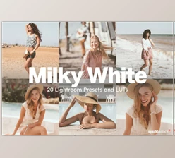 sparklestock - Download 20 Milky White Lightroom Presets and LUTs