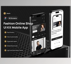 UI8 - Download Zapata - Fashion Online Shop UI Kit Mobile App
