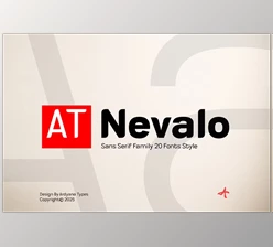Download AT Nevalo Font (Creative Market 291575655)