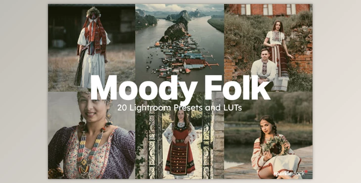 sparklestock - Download 20 Moody Folk Lightroom Presets and LUTs