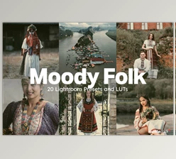 sparklestock - Download 20 Moody Folk Lightroom Presets and LUTs
