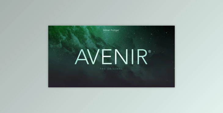 MyFonts - Download Avenir Font Family 12xOTF