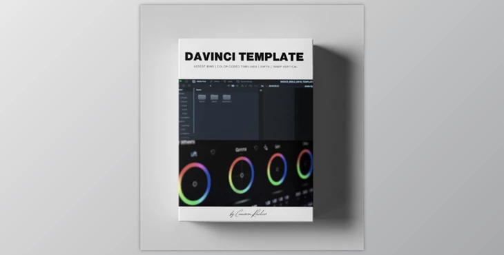 Gumroad - Download Cameron Radice - Davinci Resolve Project Template for Instagram Reels
