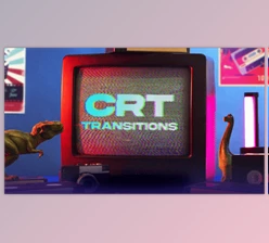 Download CRT Transitions (Videohive 59279713) - AE Project