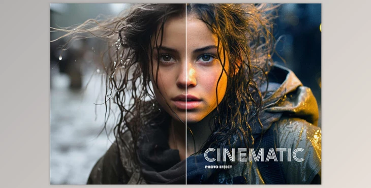 Pixelbuddha - Download Grainy Cinematic Photo Effect