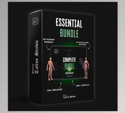 Procreate Tattoo Studio - Download All-In-One Bundle for Tattoo Artist
