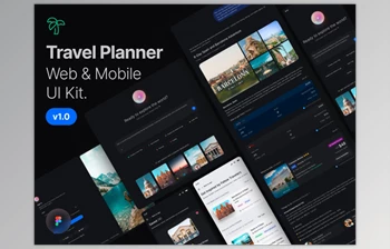 UI8 - Download Ai-Powered Travel Planner - Web & Mobile UI Kit.v1.0