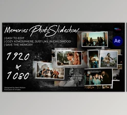 Download Memories PhotoSlideshow (Videohive 59207167) - AE Project