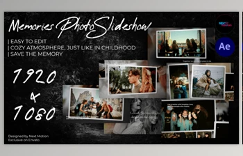Download Memories PhotoSlideshow (Videohive <span class='badge badge-warning'>59207167</span>) - AE Project