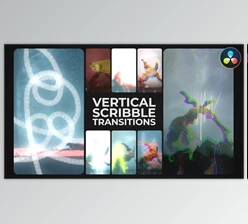 Download Scribble Vertical Transitions | DaVinci Resolve (Videohive 58816209)