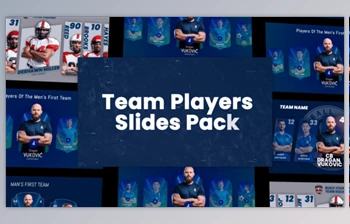 Download Team Player Slides Animation <span class='badge badge-warning'>Pack</span> (<span class='badge badge-warning'>Videohive</span> 59121062) - AE Project