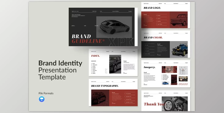 Download Brand Guideline Keynote Presentation (Creative Market 291735421)