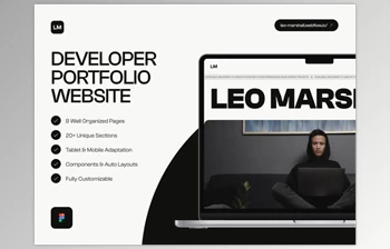 UI8 - Download Leo Marshall - Developer <span class='badge badge-warning'>Portfolio</span> Website